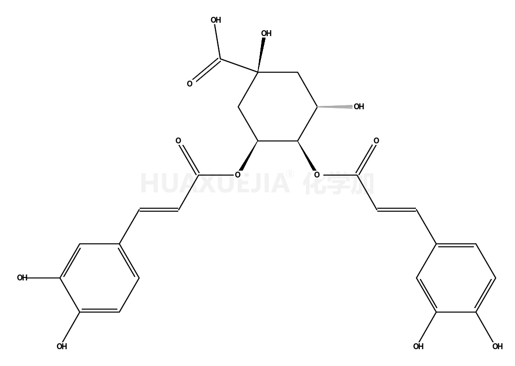 (1S,3R,4R,5R)-3,4-Bis[[(E)-3-(3,4-dihydroxyphenyl)prop-2-enoyl]oxy]-1,5-dihydroxycyclohexane-1-carboxylic acid