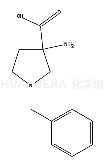 1-苄基-3-氨基吡咯烷-3-甲酸