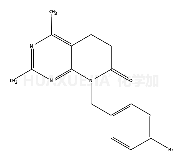 8-[(4-溴苯基)甲基]-5,8-二氢-2,4-二甲基吡啶并[2,3-D]嘧啶-7(6H)-酮