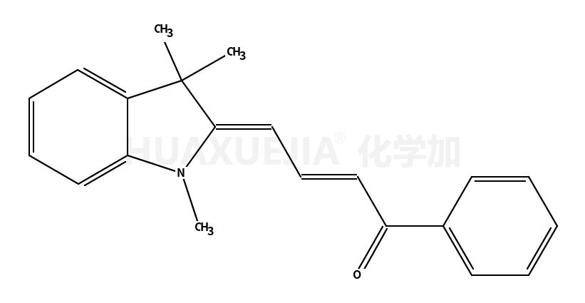 (2E,4E)-1-苯基-4-(1,3,3-三甲基-1,3-二氢-2H-吲哚-2-基)丁-2-烯-1-酮