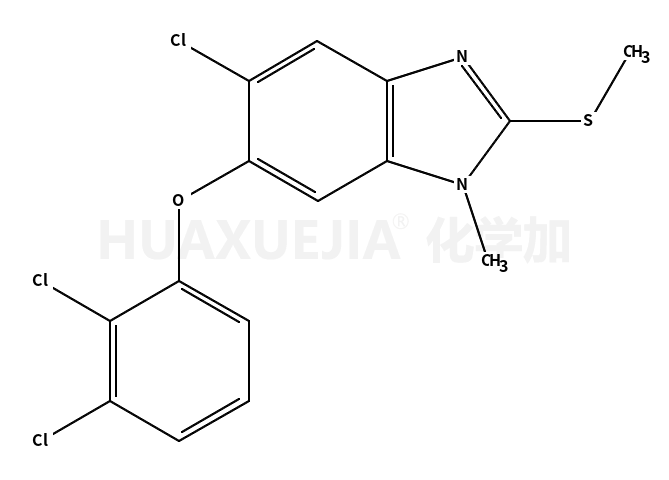 5-chloro-6-(2,3-dichlorophenoxy)-1-methyl-2-methylthio-1H-benzimidazole