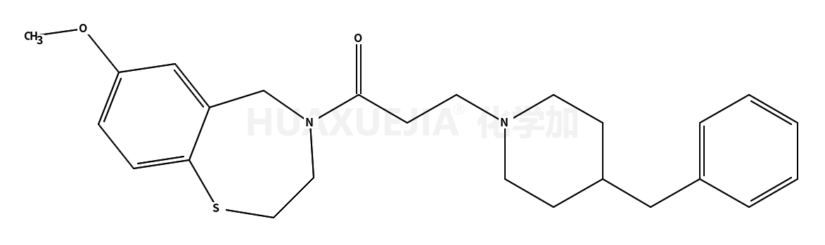 4-[3-(4-苯甲基哌啶-1-基)丙酰]-7-甲氧基-2,3,4,5-四氢-1,4-苯并硫氮杂卓