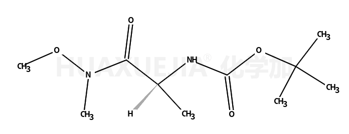(R)-1-(甲氧基(甲基)氨基)-1-氧代-2-丙基氨基甲酸叔丁酯