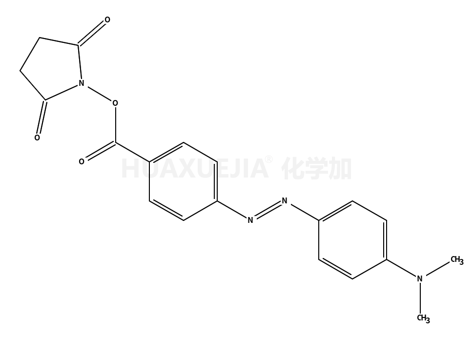 4- ((4-(Dimethylamino)phenyl)azo)benzoic acid, succinimidyl ester [Dabcyl, SE]