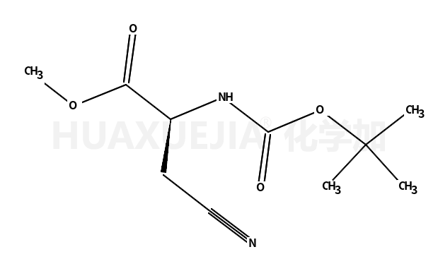 (R)-Methyl 2-((tert-butoxycarbonyl)amino)-3-cyanopropanoate