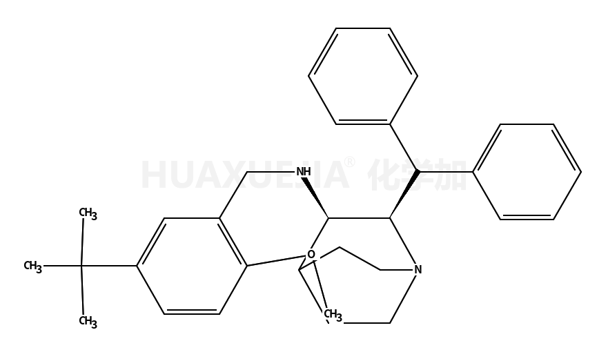 (2S,3S)-2-benzhydryl-N-[(5-tert-butyl-2-methoxyphenyl)methyl]-1-azabicyclo[2.2.2]octan-3-amine