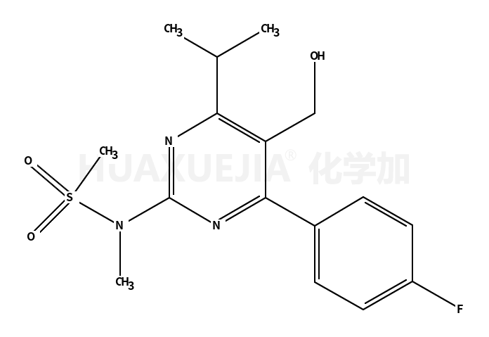 4-(4-Fluorophenyl)-6-isopropyl-2-[(N-methyl-N-methylsufonyl)amino]pyrimidine-5-yl-methanol