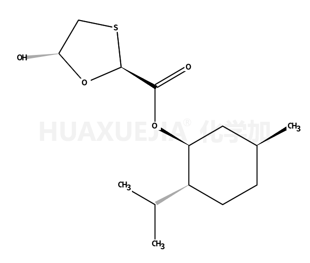 (2R,5R)-5-羥基-1,3-氧硫雜環(huán)-2-羧酸 (1R,2S,5R)-5-甲基-2-異丙基環(huán)己酯