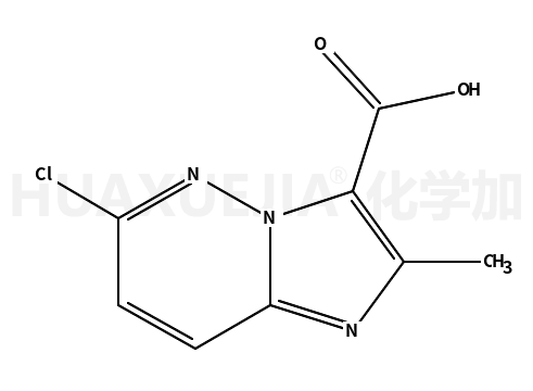 6-氯-2-甲基-咪唑[1,2-B]吡嗪-3-羧酸