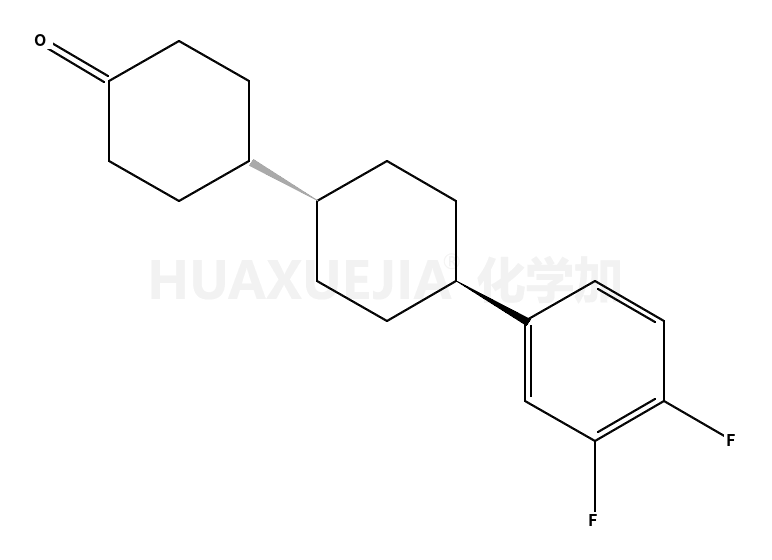 反式-4'-(3,4-二氟苯基)联环己基-4-酮