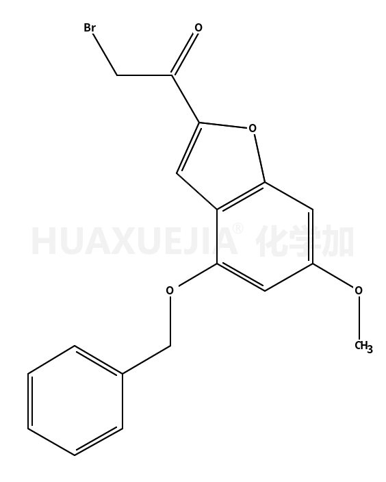1-(4-(苄氧基)-6-甲氧基苯并呋喃-2-基)-2-溴乙酮