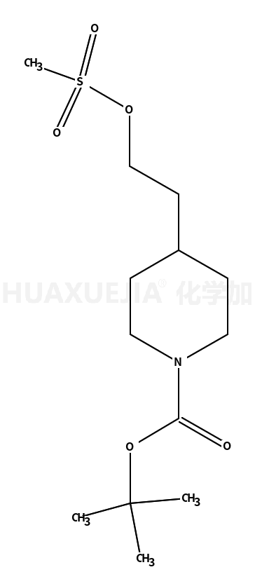 1-N-Boc-O-甲磺酰－羟乙基哌啶