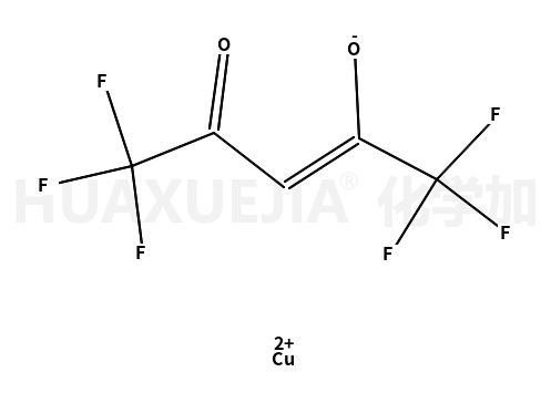 Copper(II) hexafluoroacetylacetonate, anhydrous,Cu(CF3COCHCOCF3)2