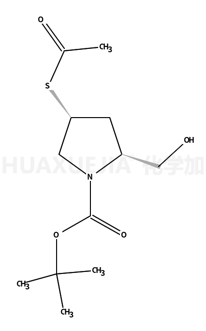 (2S,4S)-4-(乙酰基硫代)-2-(羟基甲基)-1-吡咯烷羧酸-1,1-二甲基乙酯