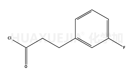 3-(3-fluorophenyl)propanoyl chloride