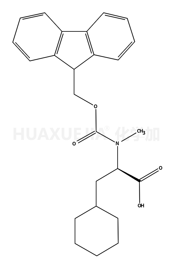 (S)-2-((((9H-Fluoren-9-yl)methoxy)carbonyl)(methyl)amino)-3-cyclohexylpropanoic acid