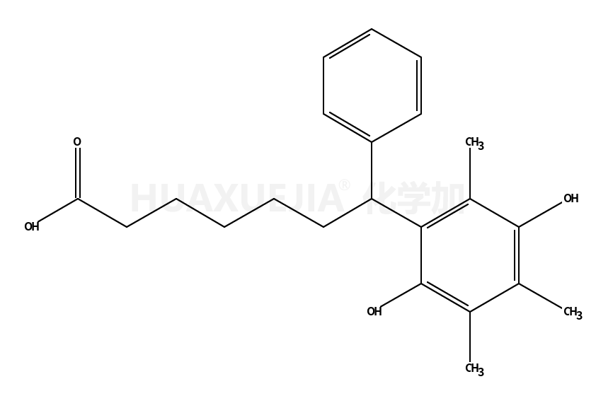 7-(2,5-二羟基-3,4,6-三甲基苯基)-7-苯基庚酸