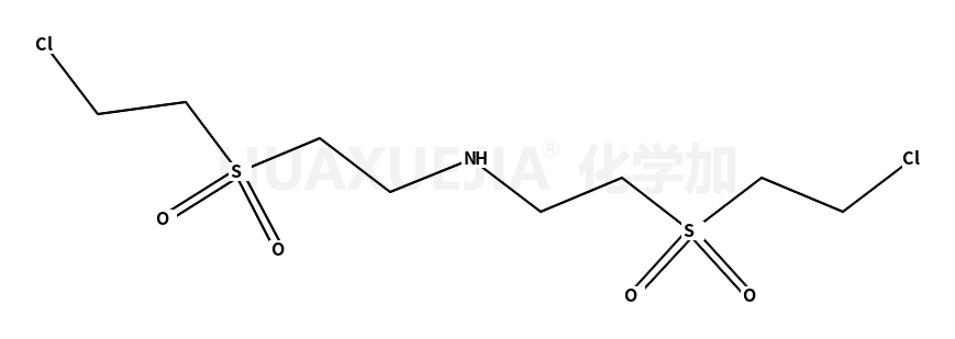 bis[beta-(beta-chloroethyl)sulfonylethyl]amine