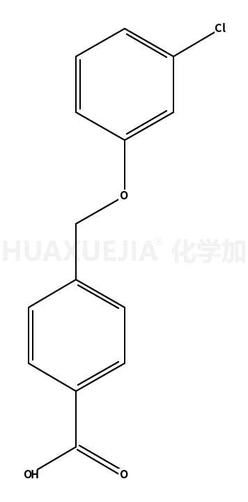 4-[(3-Chlorophenoxy)methyl]benzoic acid