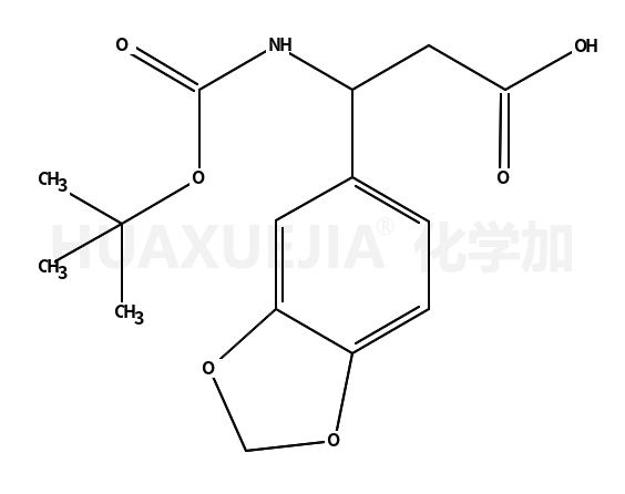 Boc-3-氨基-3-(苯并[d][1,3]二氧杂环戊烯-5-基)丙酸