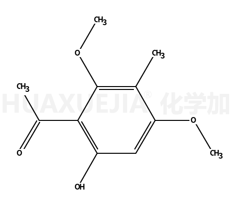 乙酮,1-(6-羟基-2,4-二甲氧基-3-甲基苯基)-