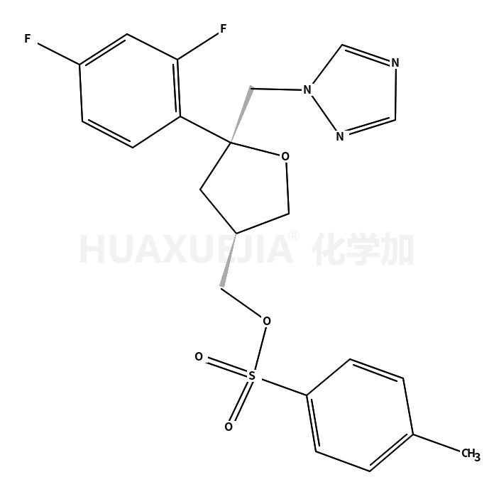 [(3S,5R)-5-(2,4-difluorophenyl)-5-(1,2,4-triazol-1-ylmethyl)oxolan-3-yl]methyl 4-methylbenzenesulfonate