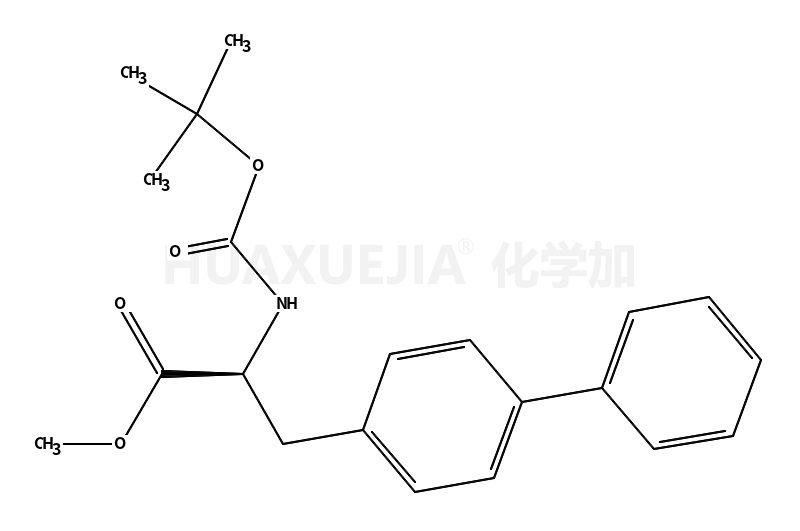 N-叔丁基氧基羰基-氨基-4,4-联苯-R-丙氨酸甲酯