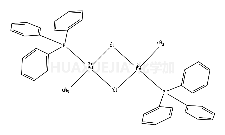 Di-μ-chlorodimethylbis(triphenylphosphine)dipalladium,96%