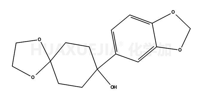 8-(1,3-苯并-5-二氧基)-1,4-二噁螺[4.5]癸烷-8-醇