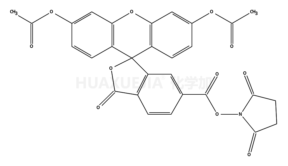 6-CFDA, SE  [6-Carboxyfluorescein diacetate succinimidyl ester]