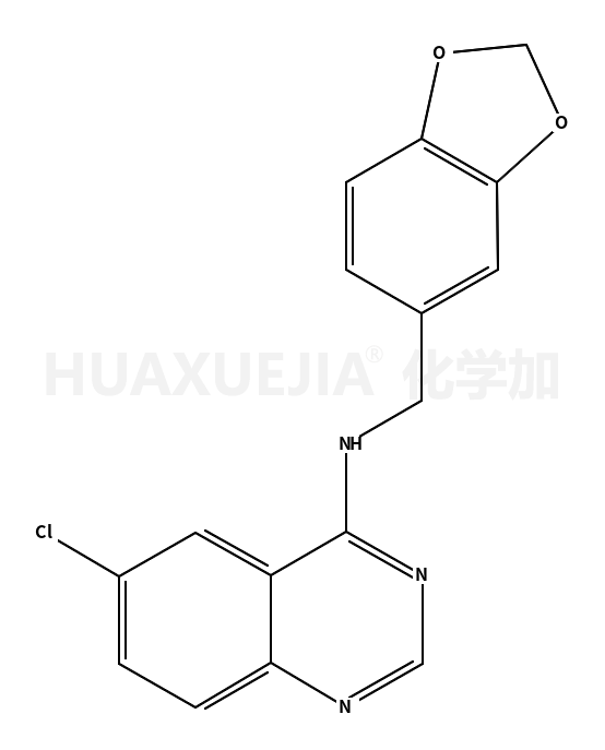 N-(1,3-benzodioxol-5-ylmethyl)-6-chloroquinazolin-4-amine
