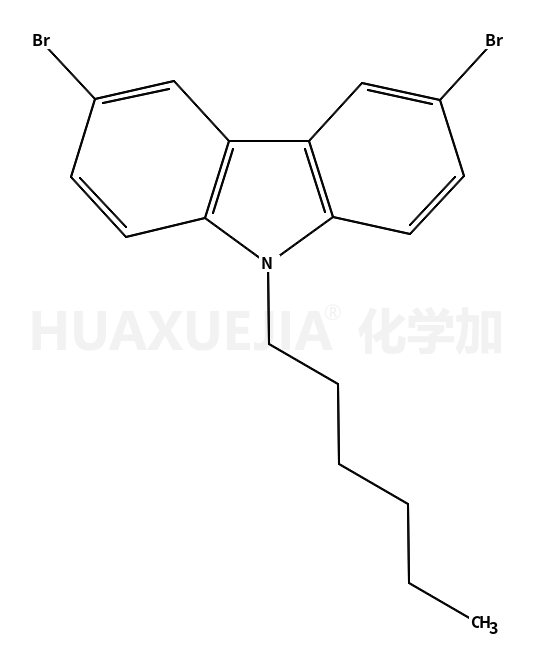 3,6-dibromo-9-hexylcarbazole