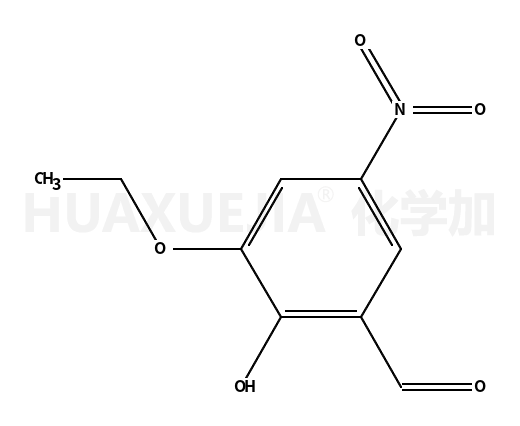 3-乙氧基-2-羟基-5-硝基苯甲醛