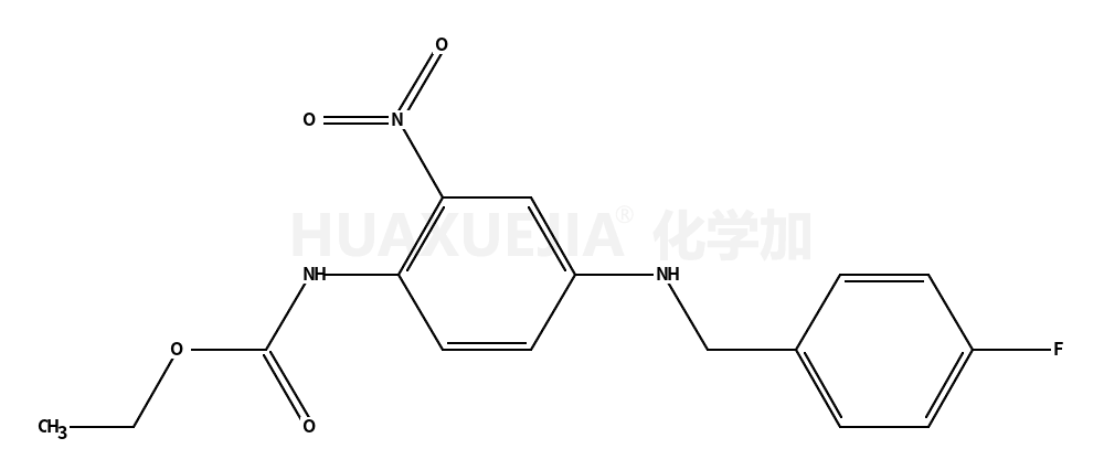 2-乙氧羰基氨基-5-(4-氟苄基氨基)硝基苯