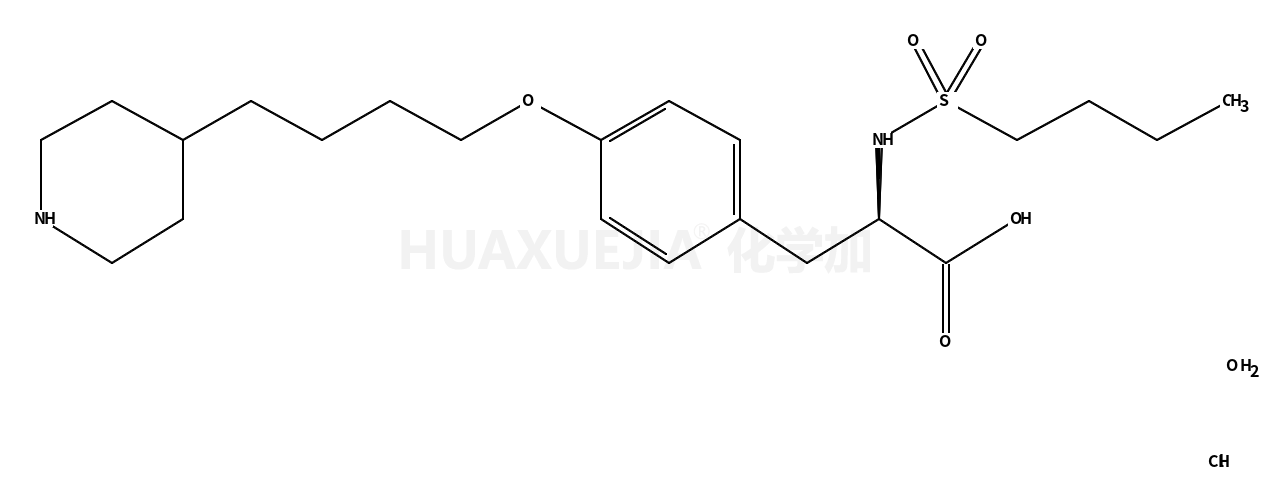 鹽酸替羅非班	一水合物