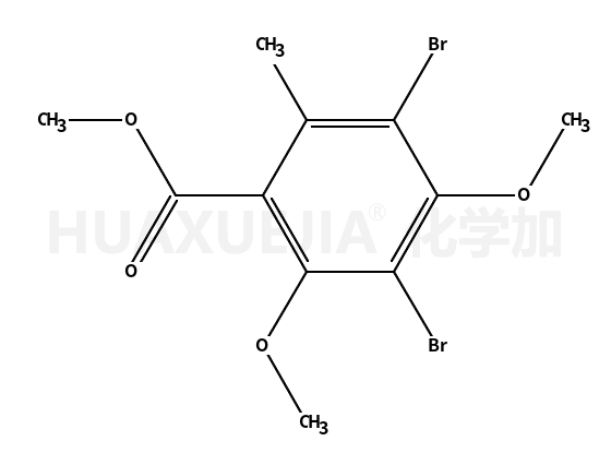 3,5-二溴-2,4-二甲氧基-6-甲基苯甲酸甲酯