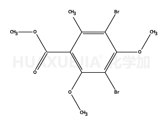3，5-二溴-2，4-二甲氧基-6-甲基苯甲酸甲酯