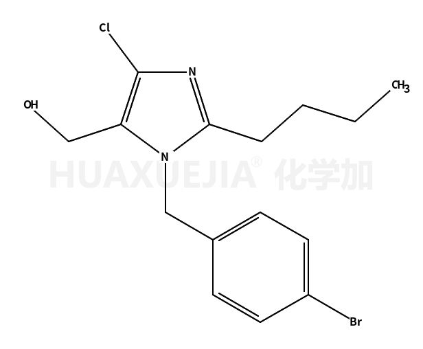 1-(4-溴苄基)-2-丁基-4-氯-1H-咪唑-5-甲醇