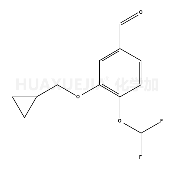 4-(二氟甲氧基)-3-(环丙基甲氧基)苯甲醛