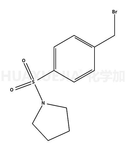 1-[4-(bromomethyl)phenyl]sulfonylpyrrolidine