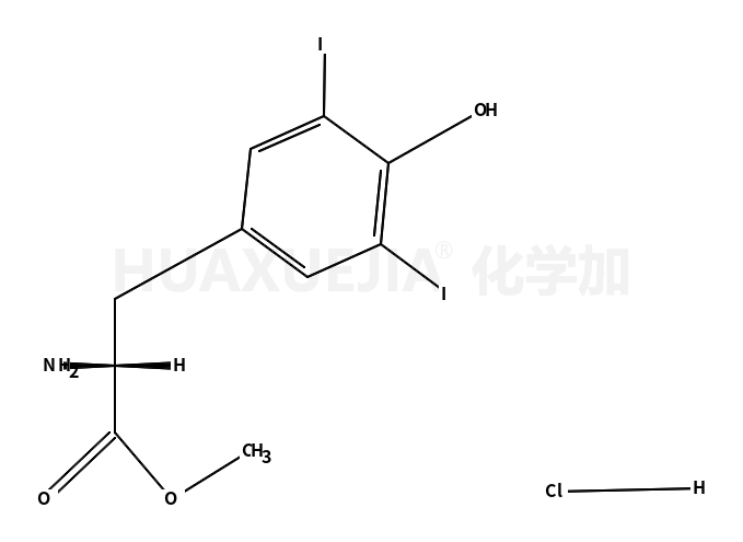 methyl (2S)-2-amino-3-(4-hydroxy-3,5-diiodophenyl)propanoate,hydrochloride