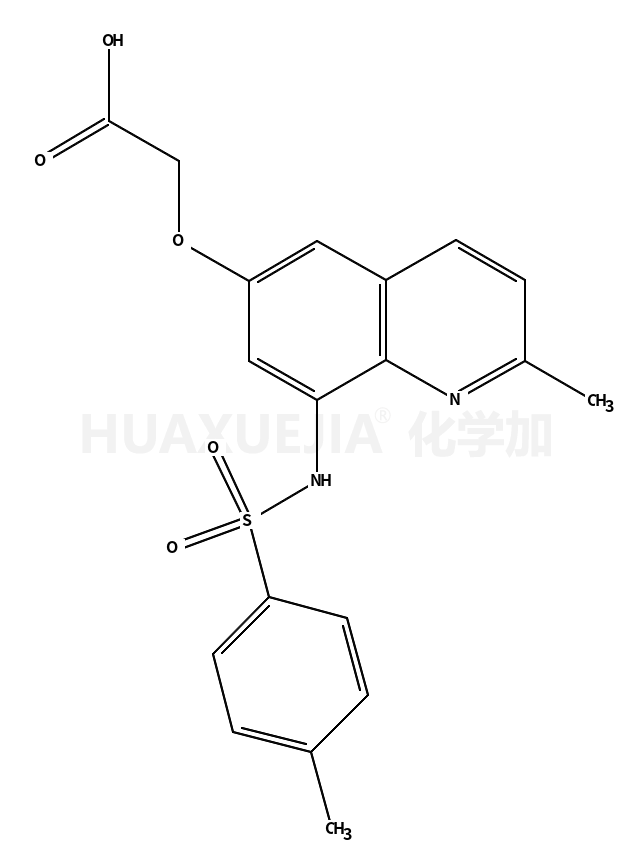 2-[2-methyl-8-[(4-methylphenyl)sulfonylamino]quinolin-6-yl]oxyacetic acid