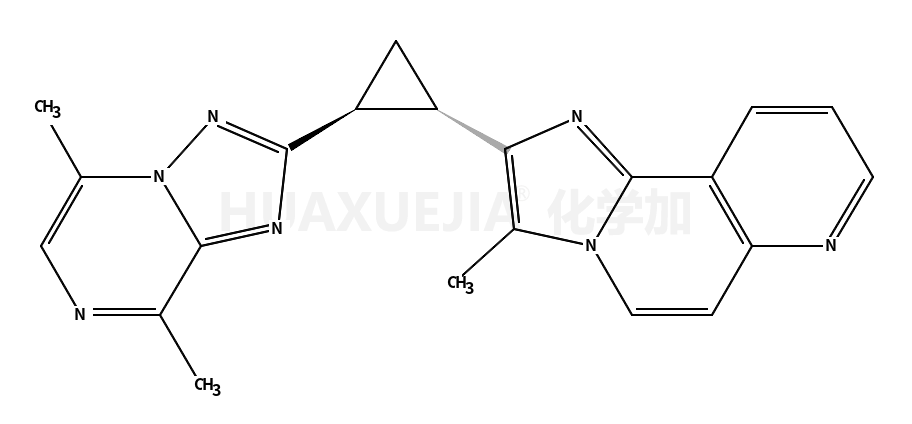 2-((1R,2R)-2-(5,8-Dimethyl-[1,2,4]triazolo[1,5-a]pyrazin-2-yl)cyclopropyl)-3-methylimidazo[2,1-f][1,6]naphthyridine