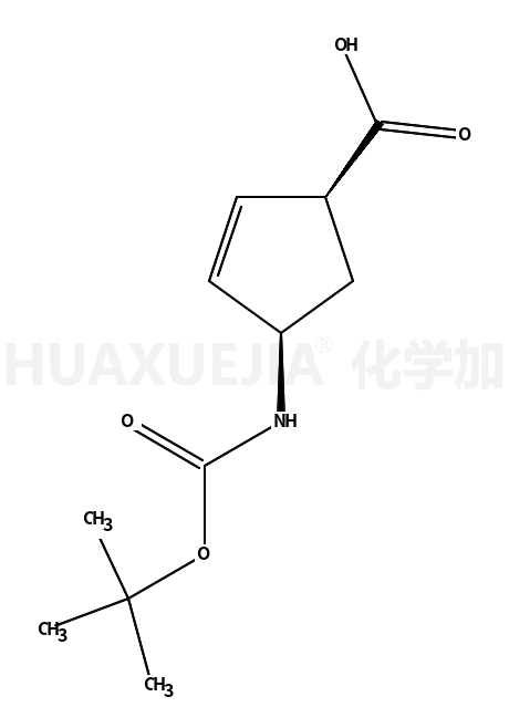 (1R,4S)- N-BOC-4-氨基环戊-2-烯甲酸