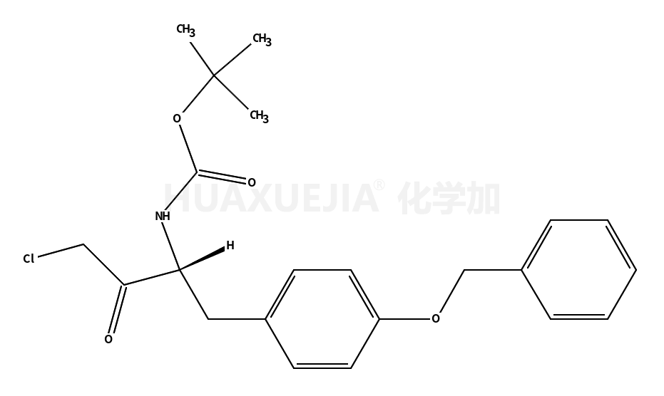2-Methyl-2-propanyl {(2S)-1-[4-(benzyloxy)phenyl]-4-chloro-3-oxo- 2-butanyl}carbamate