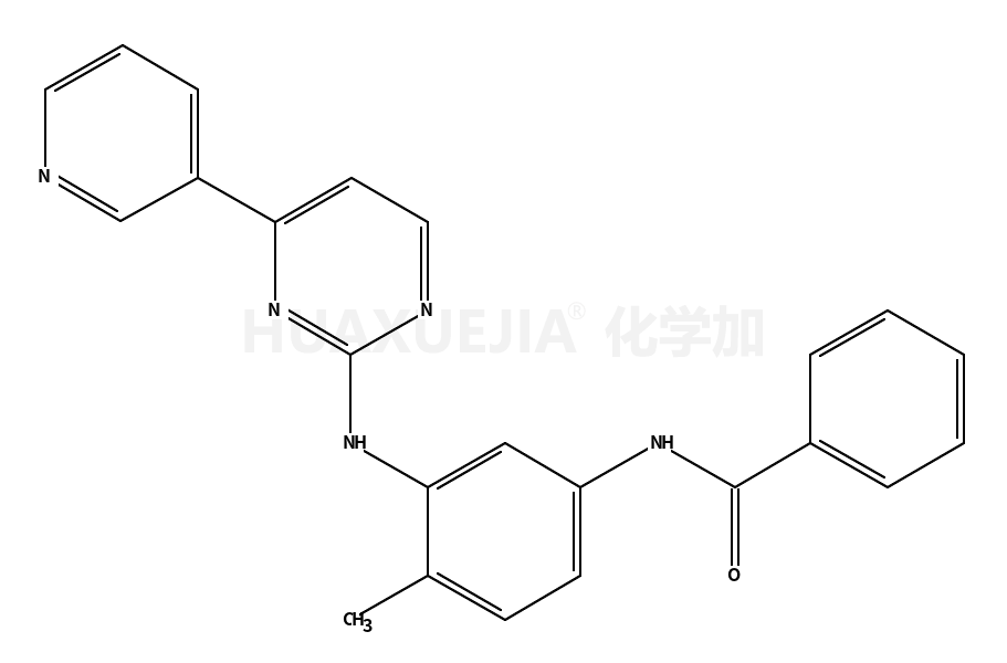 N-(4-methyl-3(4-(pyridine-3-yl)pyrimidin-2-ylamino)phenyl)benzamide