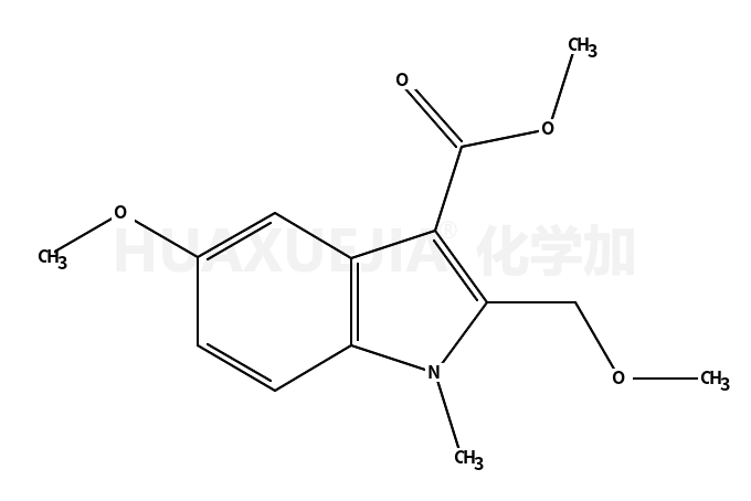 methyl 5-methoxy-2-(methoxymethyl)-1-methylindole-3-carboxylate