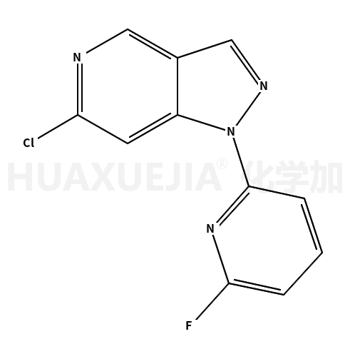 6-Chloro-1-(6-fluoropyridin-2-yl)-1H-pyrazolo[4,3-c]pyridine