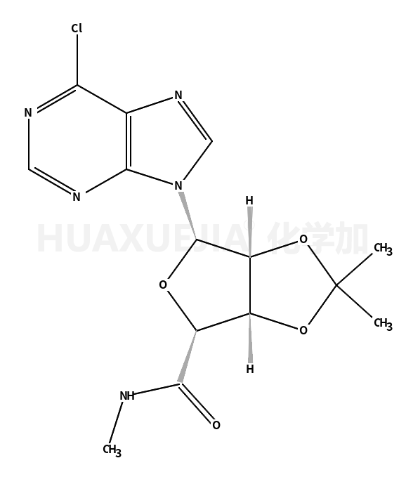 1-(6-氯-9H-嘌呤-9-基)-1-脱氧-N-甲基-2,3-O-异亚丙基-beta-D-呋喃核糖酰胺