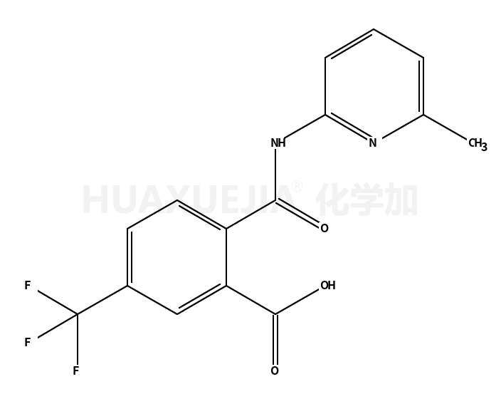 2-[(6-甲基吡啶-2-基)氨基甲酰基]-5-(三氟甲基)苯甲酸
